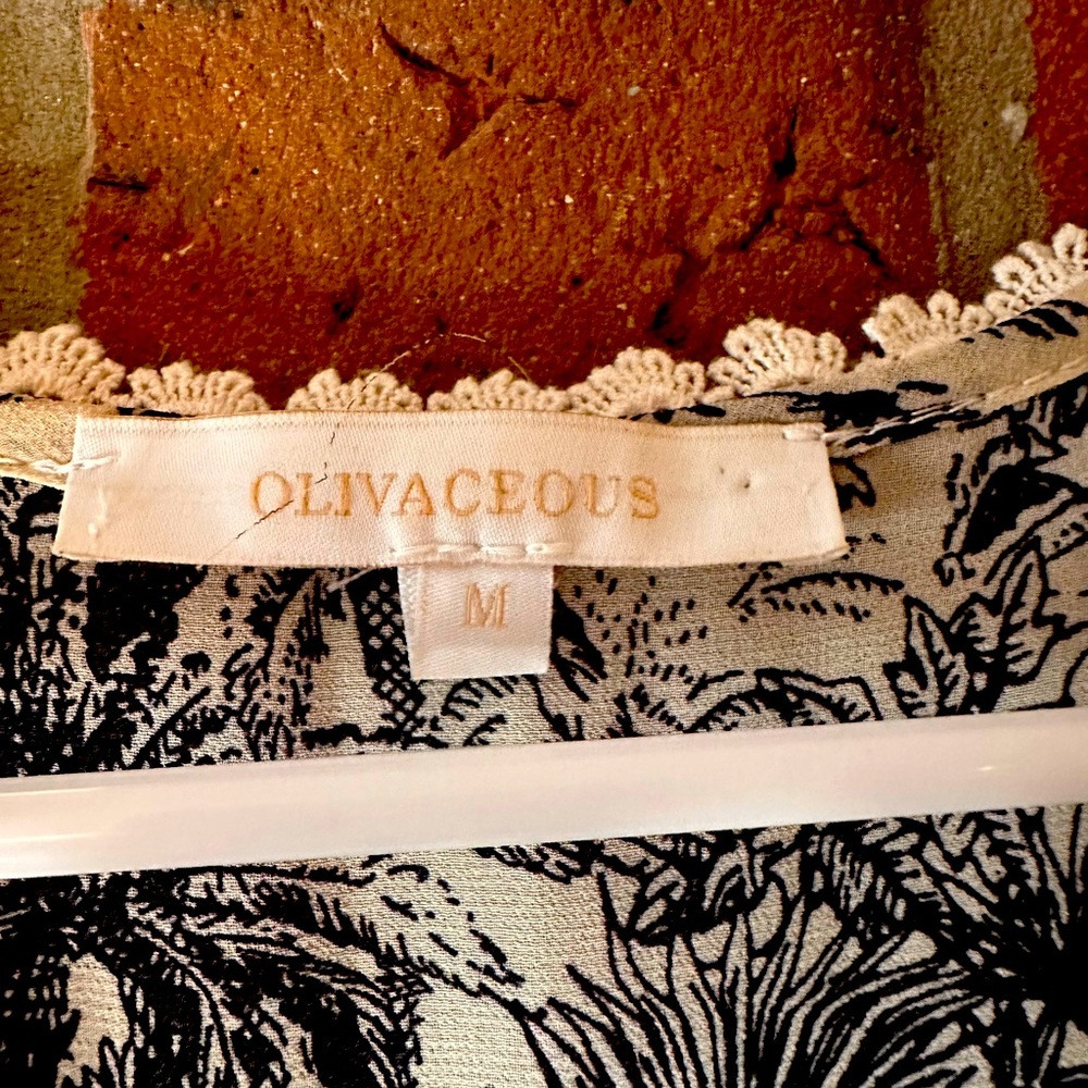 Toile mini dress with shell detail